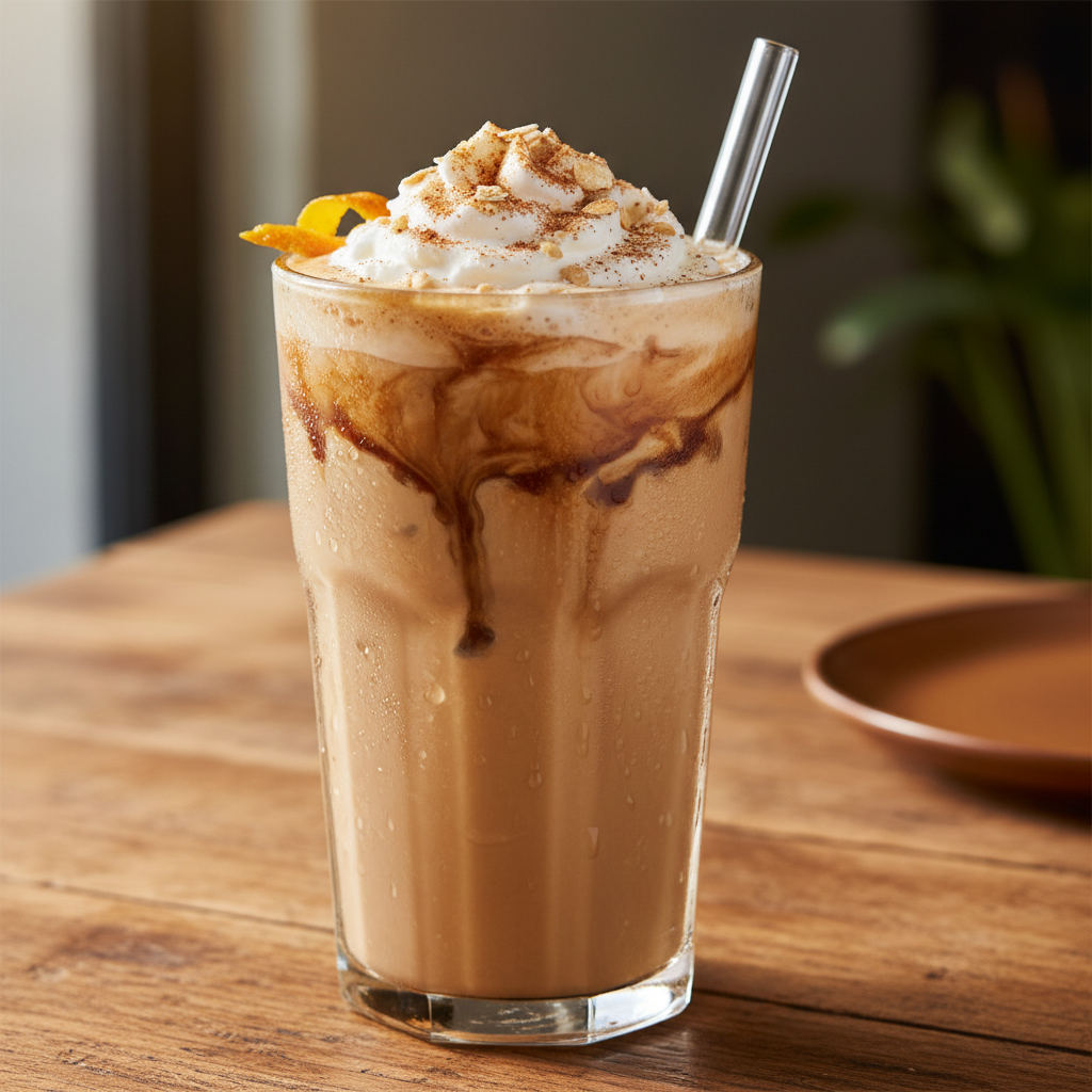 Brown Sugar Oatmilk Shaken Espresso, ready to drink