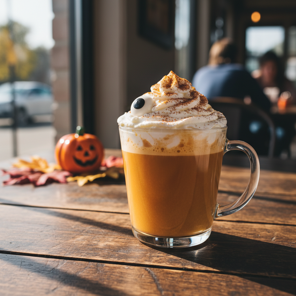Halloween Coffee Bar (+5 Spooky Drinks)