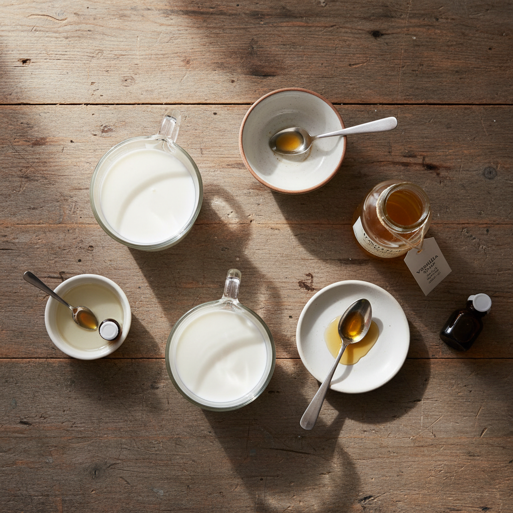 Ingredients for How to Make Cold Foam Like Starbucks (Any Milk)