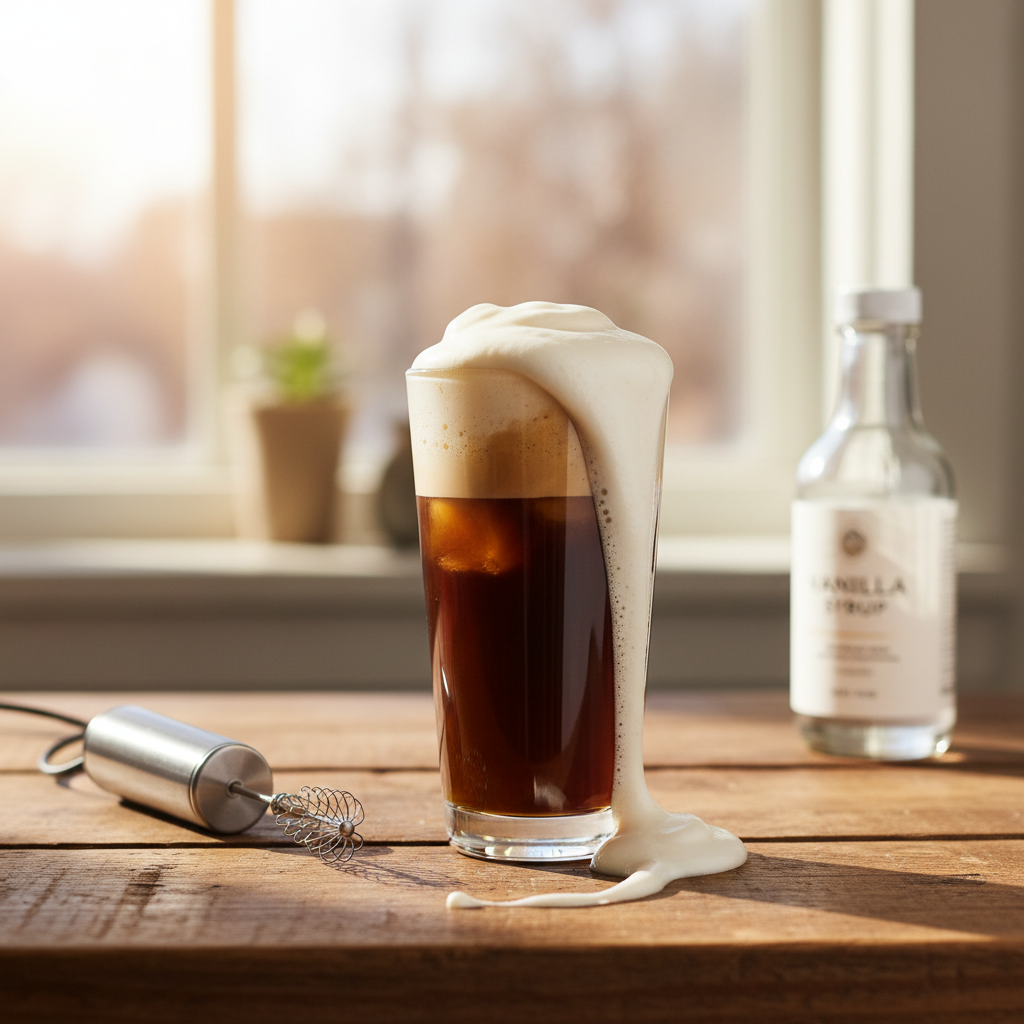 How to Make Cold Foam Like Starbucks (Any Milk)