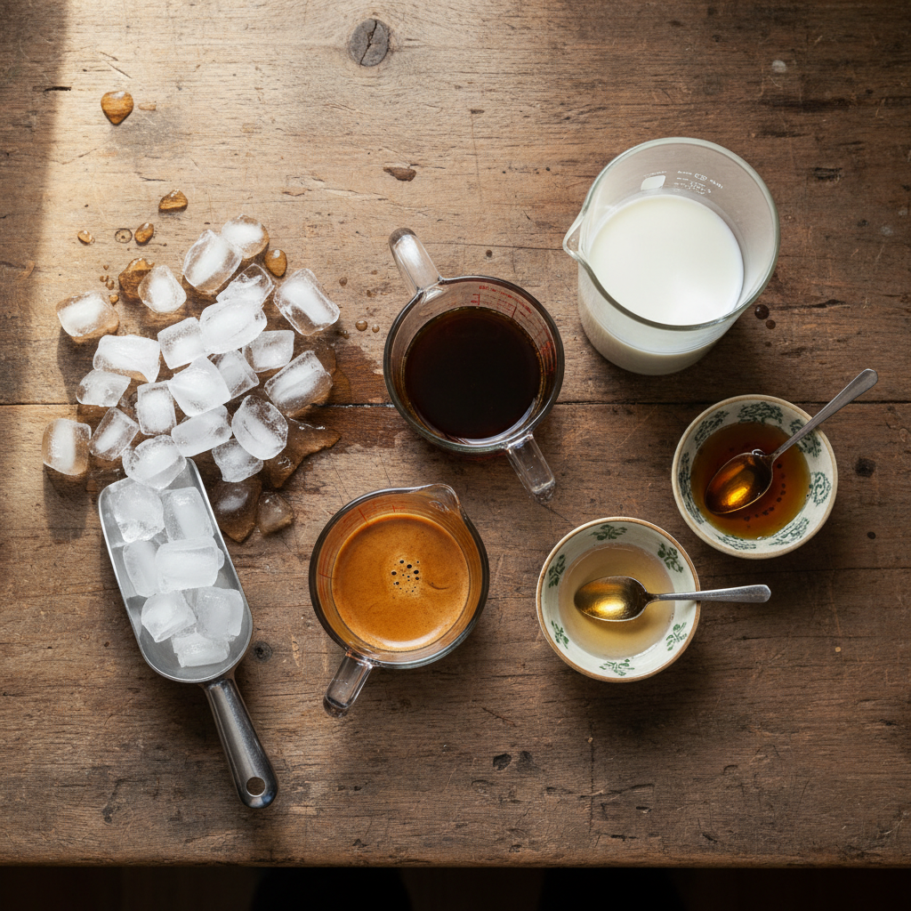 Ingredients for Iced Coffee Recipes: 30+ Cold Drinks to Make at Home
