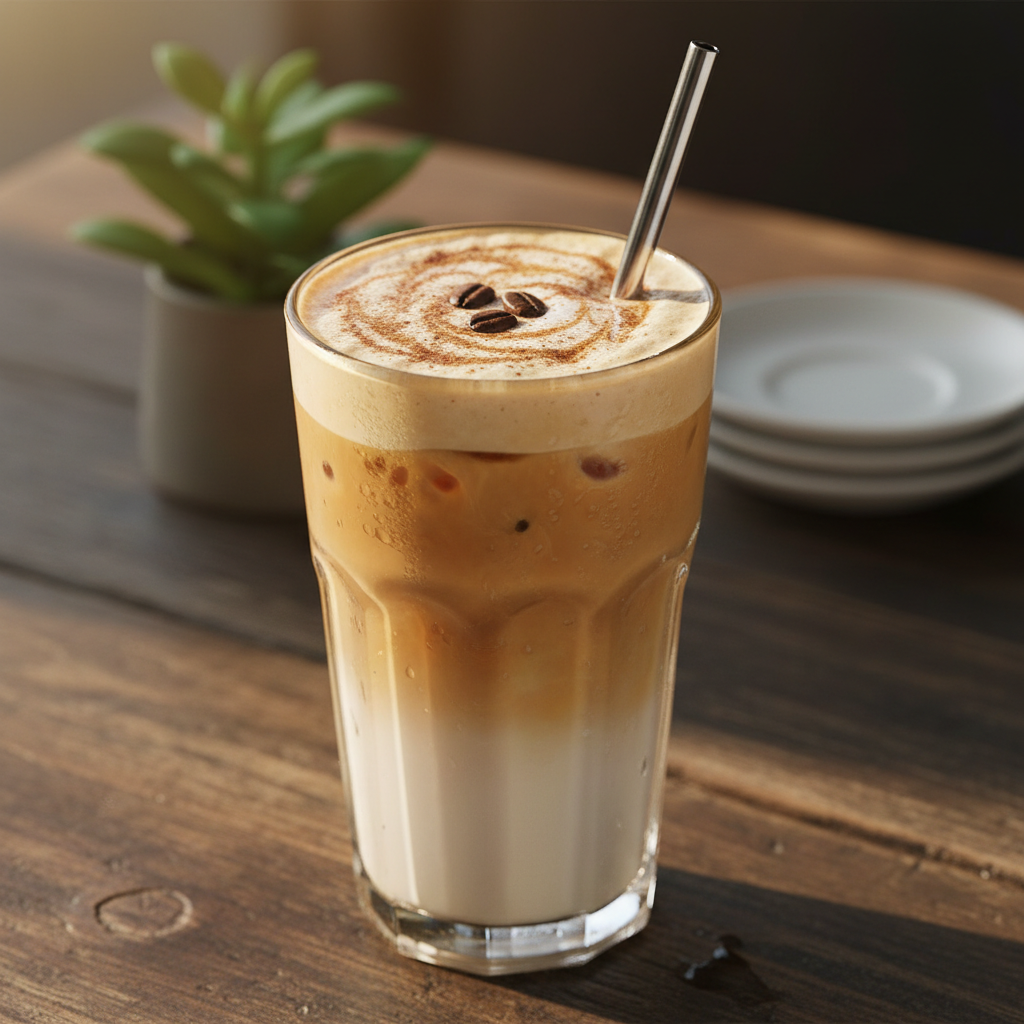 Classic Café-Style Iced Latte, ready to drink