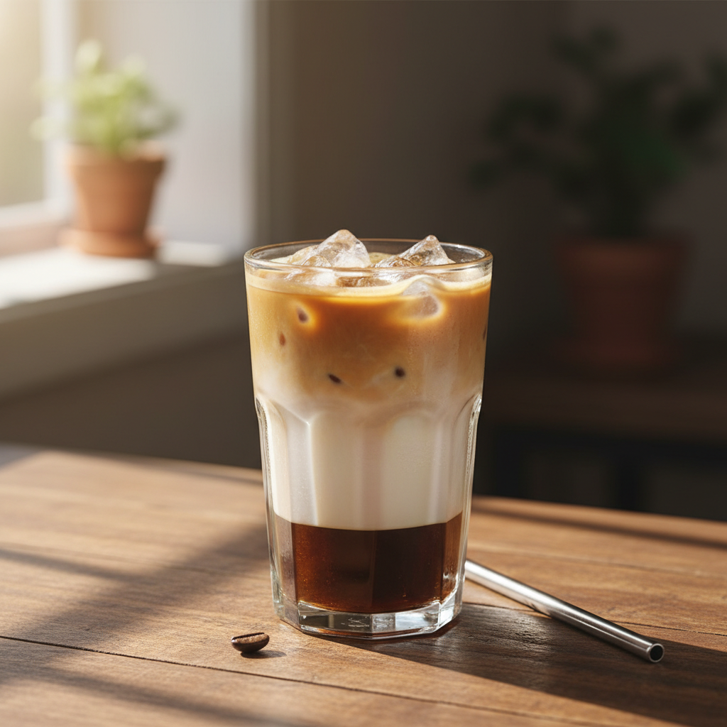 How to Make an Iced Latte at Home (The Perfect Ratio)