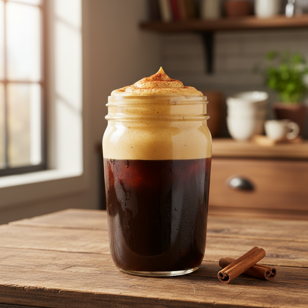 Pumpkin Cream Cold Brew (Starbucks Copycat Recipe)