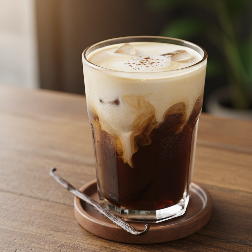 Vanilla Sweet Cream Cold Brew, ready to drink